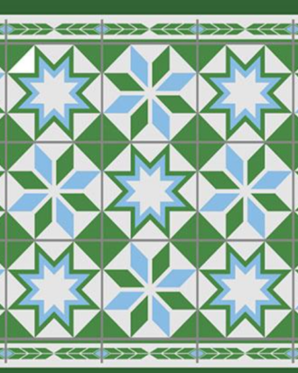 Placemat fez green