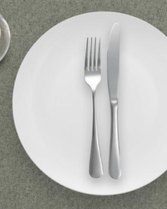 Placemat Linnen Look grey