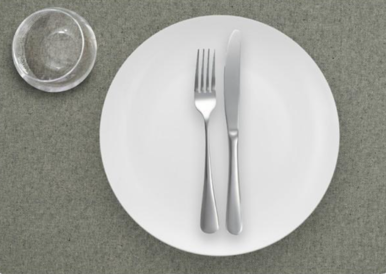 Placemat Linnen Look grey