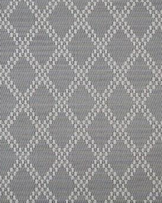 Placemat geweven rhombi black