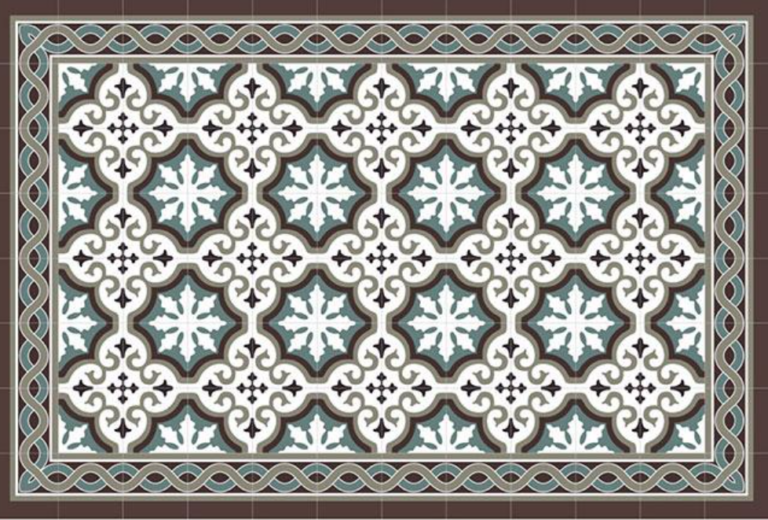 Placemat faro brown