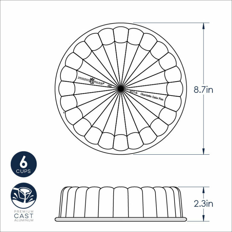 Charlotte Bundt pan gold - Afbeelding 2
