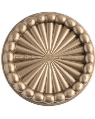 Charlotte Bundt pan gold