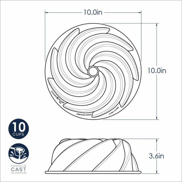 Heritage Bundt pan gold - Afbeelding 2