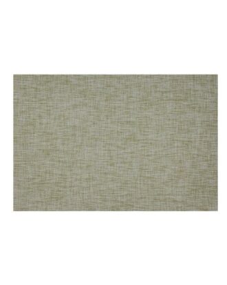 Placemat geweven mono green