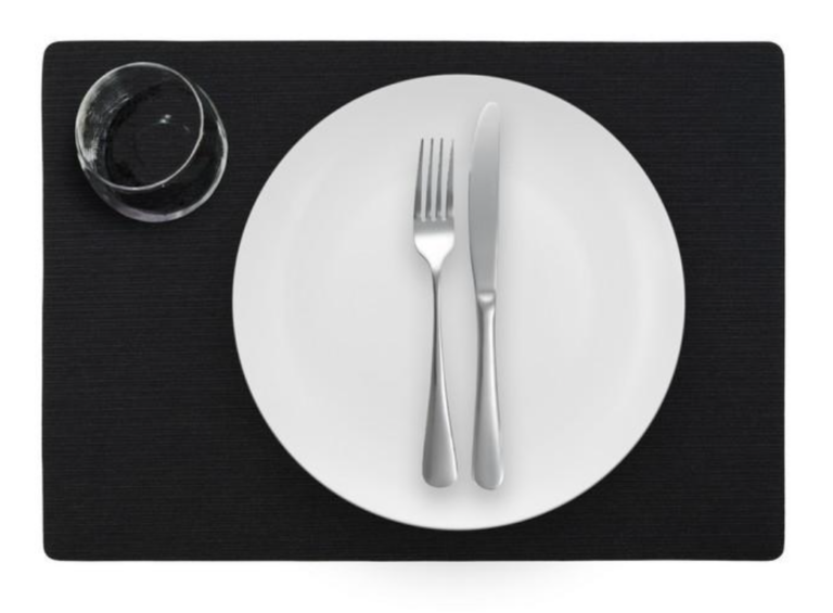 Placemat anthracite