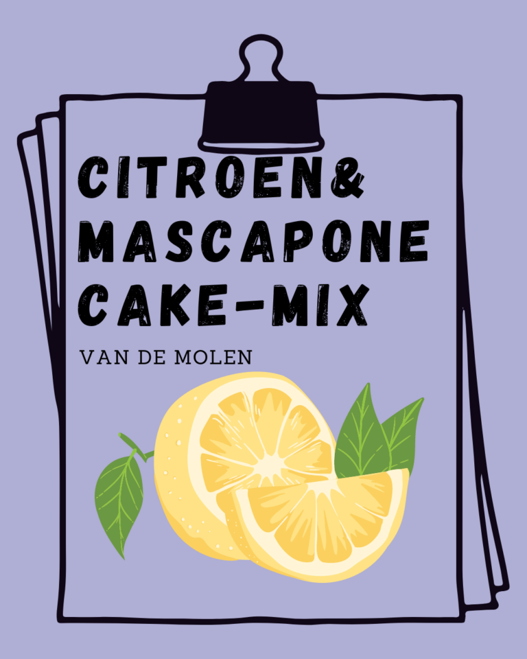 Citroen-Mascarpone Cake mix