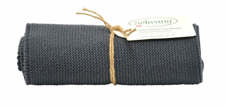 Dark Steel Grey Keukendoek
