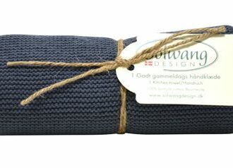 Dark Stormy Grey Keukendoek