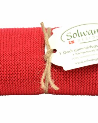 Warm Red Keukendoek