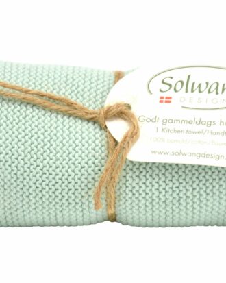 Light Dusty Aqua Keukendoek