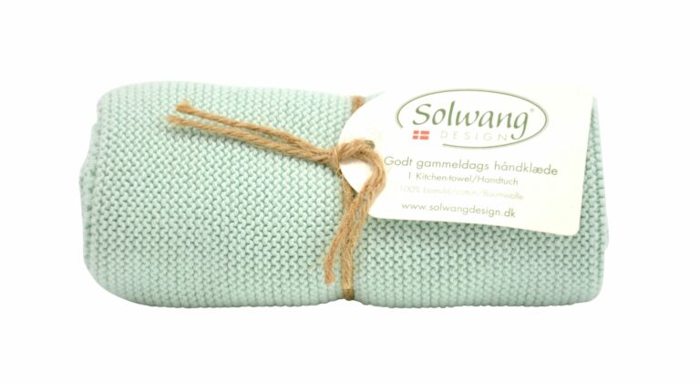 Light Dusty Aqua Keukendoek