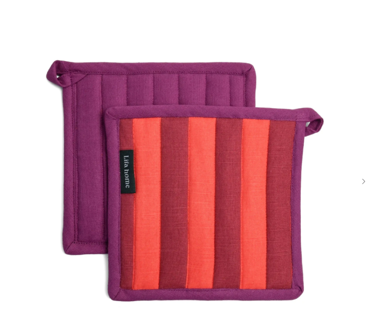 Lifa Home Pannenlappen Set Red Orange