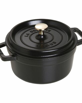 Cocotte Rond 20cm Zwart