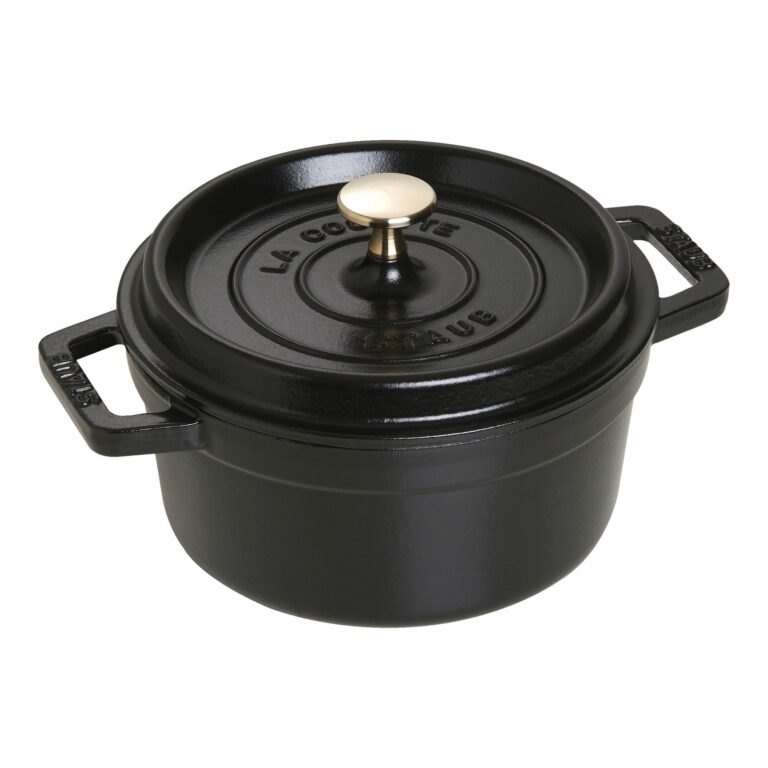 Cocotte 22cm Rond Zwart