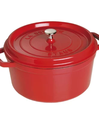 Cocotte 30cm Rond Kersenrood