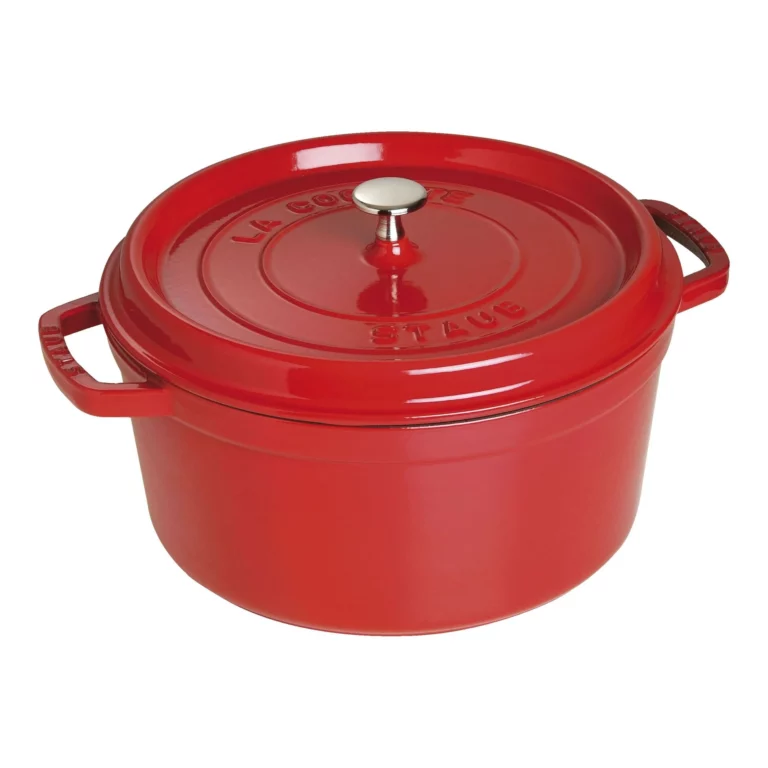 Cocotte 26cm Rond Kersenrood