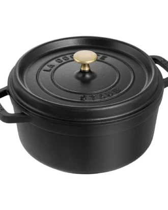 Cocotte 24cm Rond Zwart