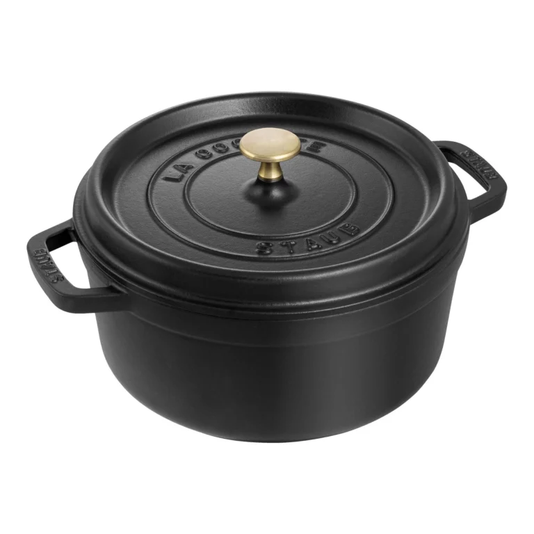 Cocotte 24cm Rond Zwart