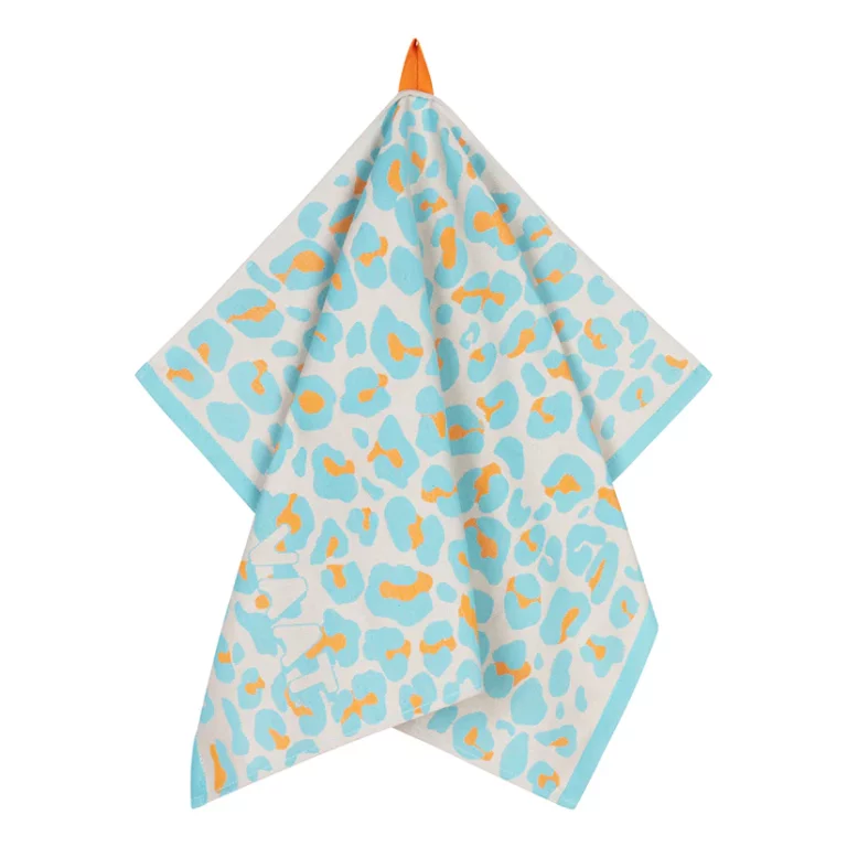 VAAT set leopard turqouise/ oranje