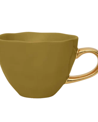 UNC tea cup amber green