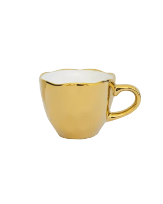 UNC espresso cup gold