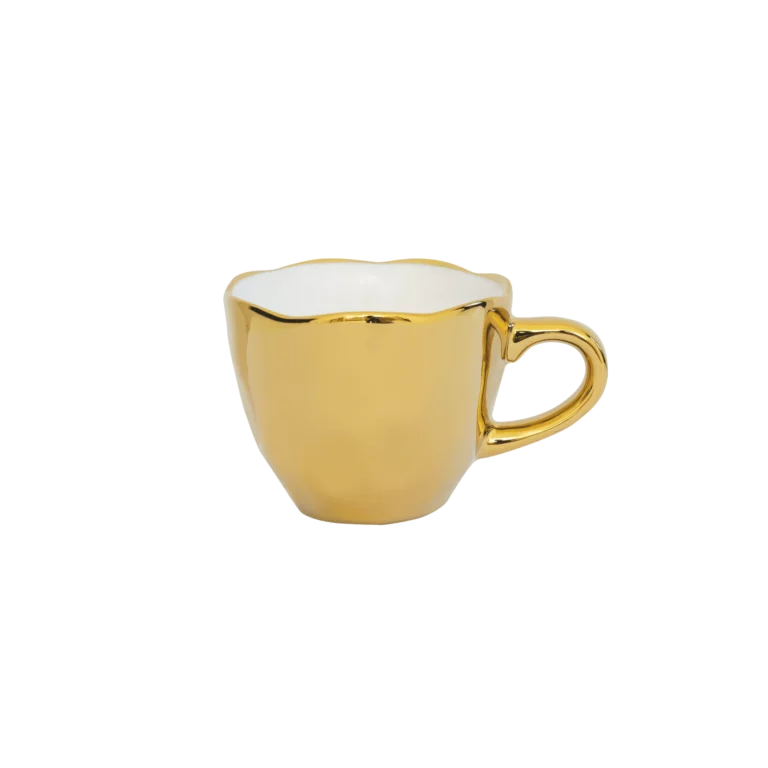 UNC espresso cup gold
