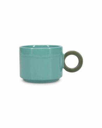 Beker Lou blauw/groen