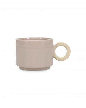 Beker Lou grijs/beige
