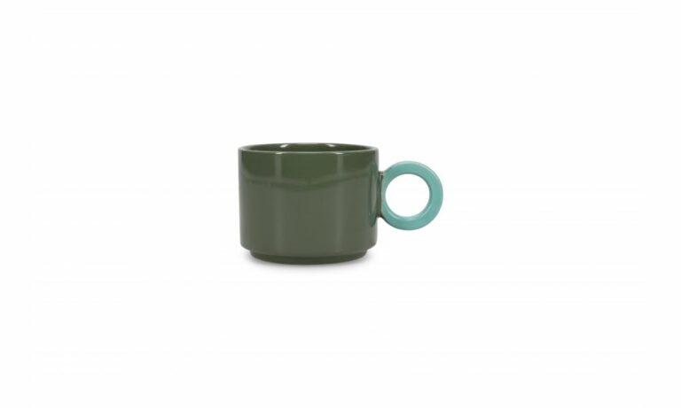 Beker Lou groen/blauw