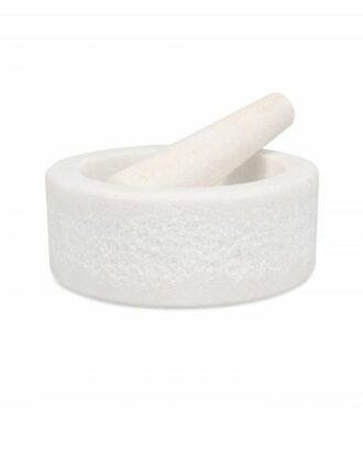 Vijzel en stamper 14H10cm Marbliss
