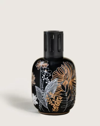 Lampe berger Végétale Porcelaine Noire