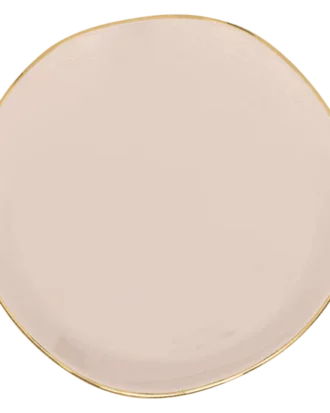 UNC bord 17cm old pink