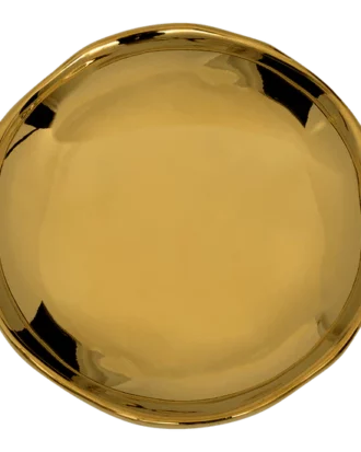 UNC bord 9cm gold