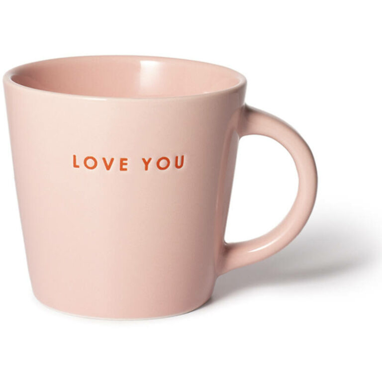 Vondels koffiekop love you