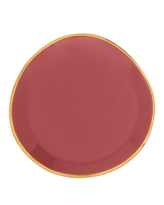 UNC bord 9cm brandied apricot