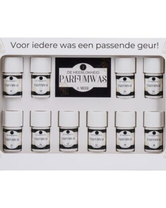 Parfumwas set 10 geuren 15ml