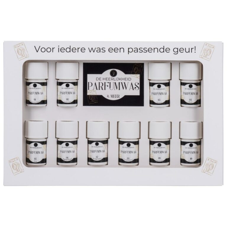Parfumwas set 10 geuren 15ml