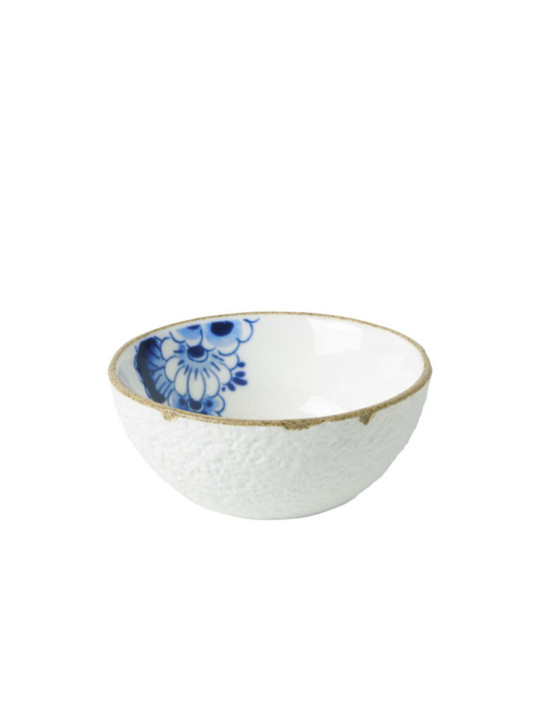 Blauw bloesem dipschaaltje
