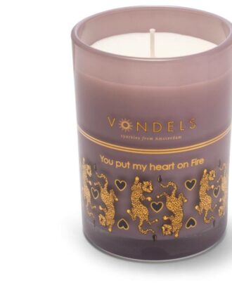 Vondels geurkaars heart on fire