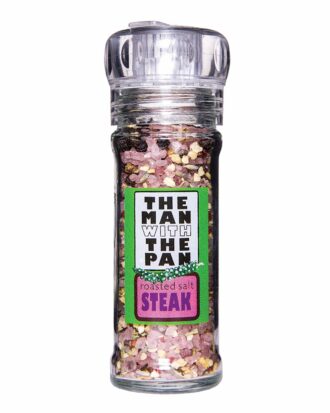 Man with the pan steak