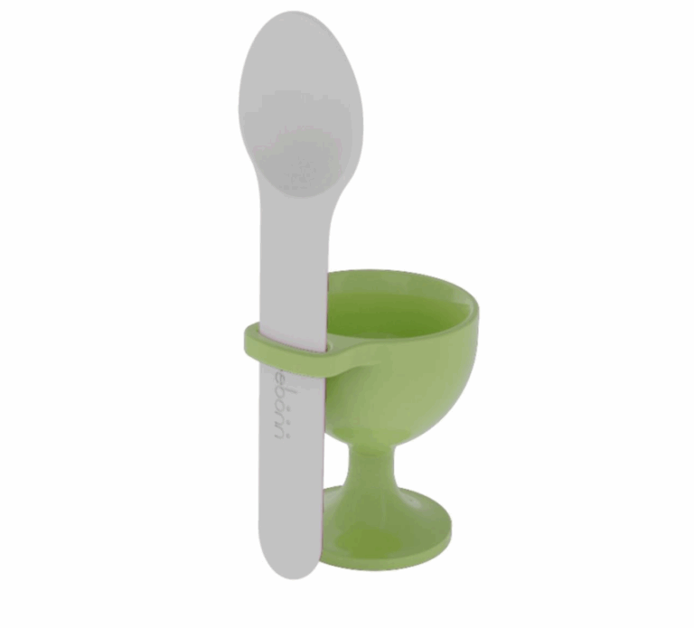 Trebonn eierdop met lepel groen