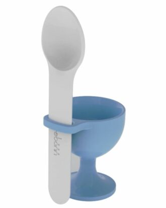 Trebonn eierdop met lepel blauw