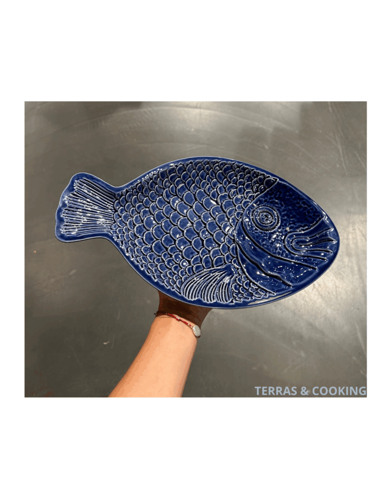 Duro Vis serveerschaal Marine Blauw
