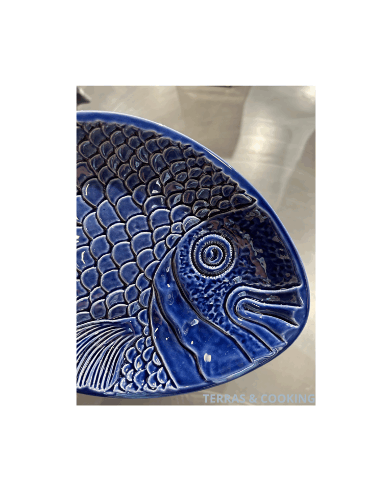 Duro Vis serveerschaal Marine Blauw - Afbeelding 2