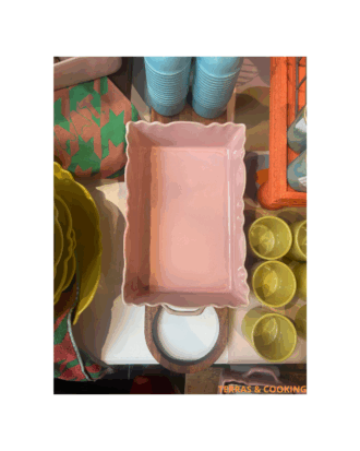 Ovenschaal M uit Portugal Fondant Roze