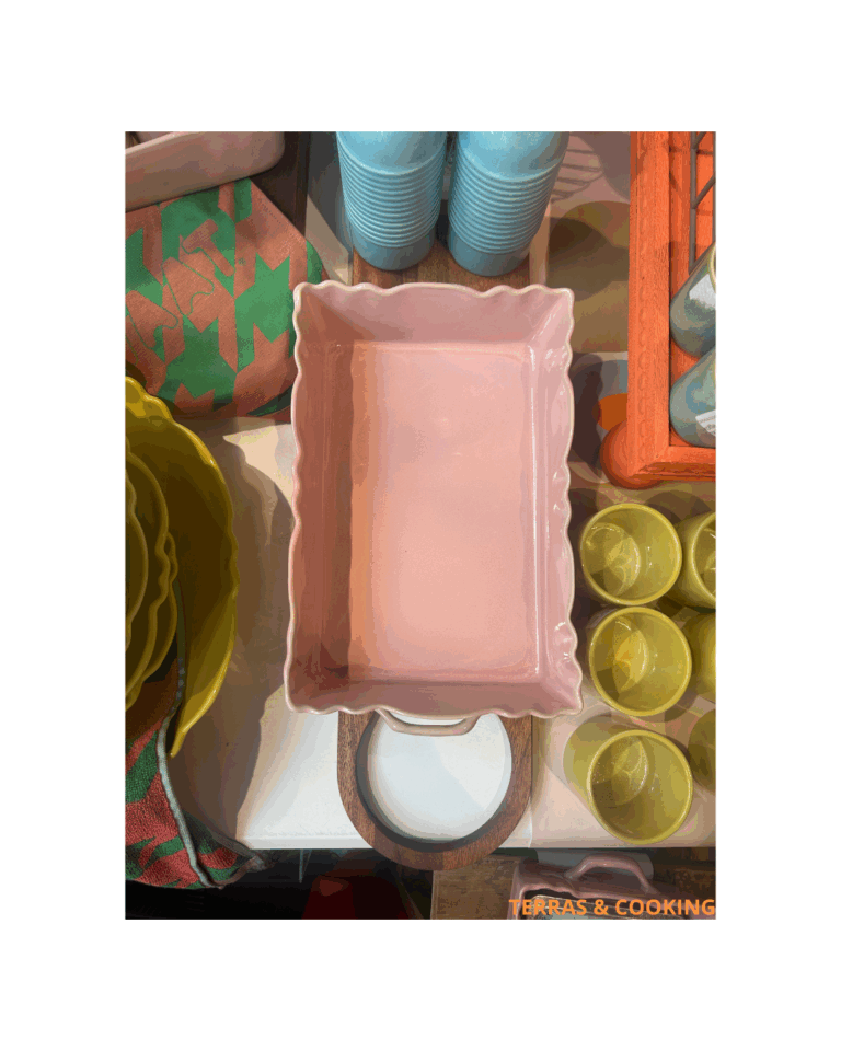 Ovenschaal M uit Portugal Fondant Roze
