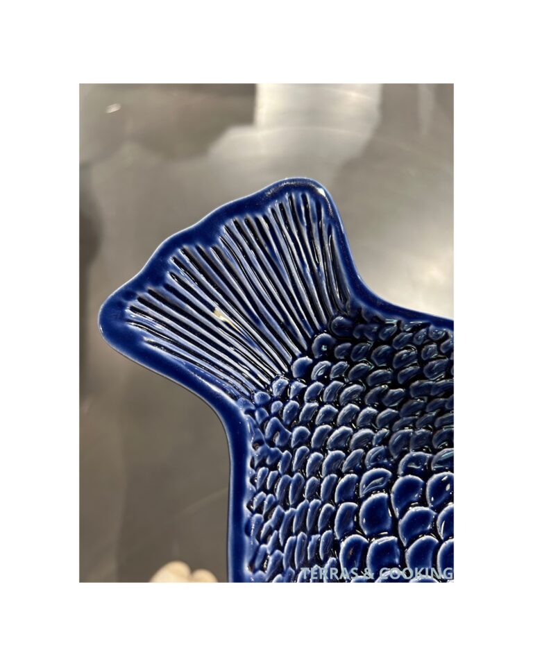 Duro Vis serveerschaal Diep Marine Blauw - Afbeelding 4