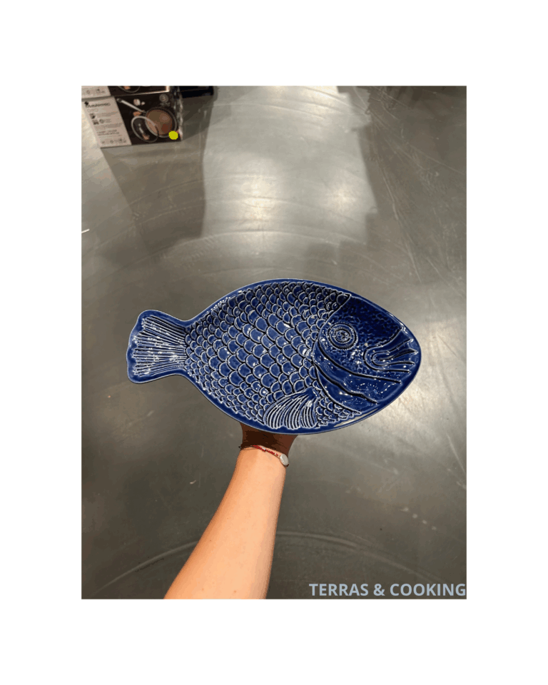 Duro Vis serveerschaal Marine Blauw - Afbeelding 4