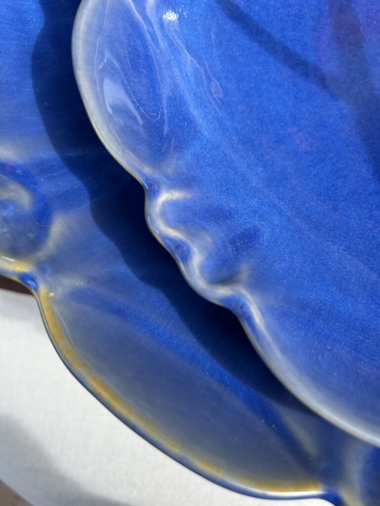 Saladeschaal uit Portugal 40⌀ Marine Blauw - Afbeelding 3